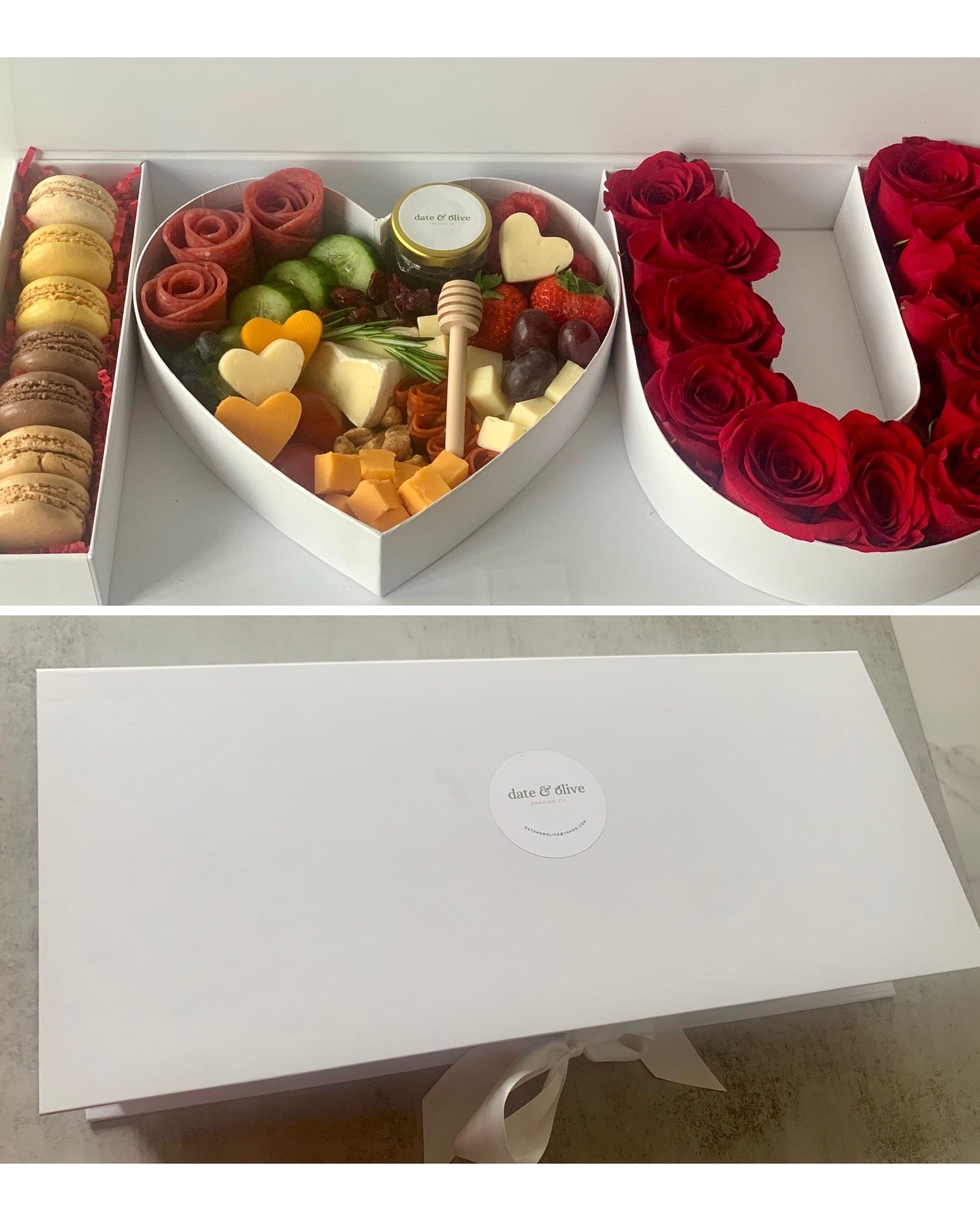 Large “I Love You” Charcuterie Box